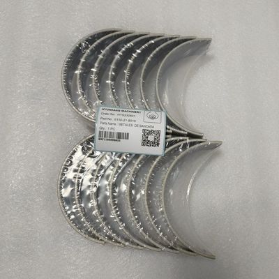 Hyunsang Parts Main Metal Assy 6150-21-8010 6150218110 6150-21-8140 6150218120 Main Bearing for 6D125 6D125E SAA6D125E