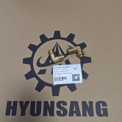 Hydraulic Elbow Assy 203-60-31100 2036031100 22E-60-11120 For PC130 PC138 PC160