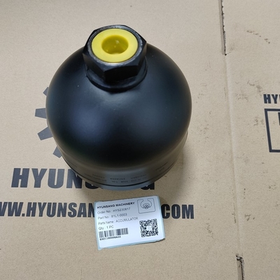 Hyunsang Accumulator Excavator Spare Parts 81L1-0003 For Hyundai R130W3 R170W3 R200W3 R140W7