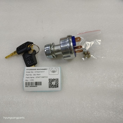 Hyunsang Excavator Spare Parts Start Switch 9G-7641 Fit For 120G 120H 120H ES 120H NA