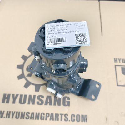 Hyunsang Excavator Parts Turning Joint ASSY 31MJ-40053 For R16-9