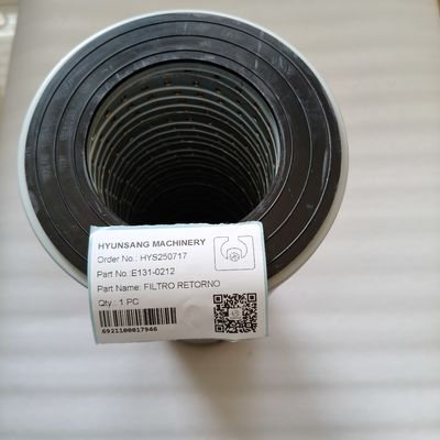 Excavator Parts FILTER E131-0212 For 33HDLL, R110-7, R140LC-7, R140LC9V, R140W7