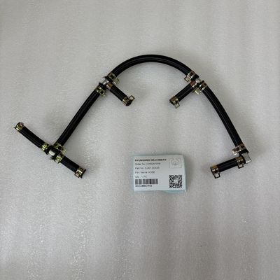 Hyunsang Excavator Parts XJAF-00433 HOSE ASSY-RETURN For R110-7