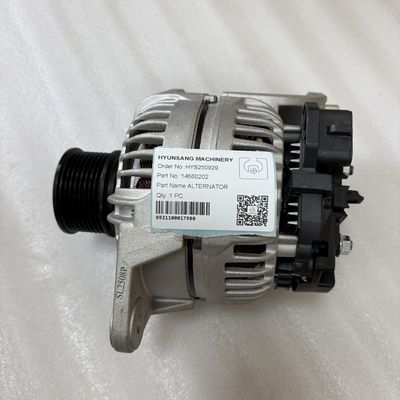 Hyunsang Excavator Parts ALTERNATOR 14660202 For EC700CHR EC750D