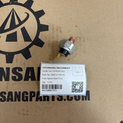 Hyunsang Excavator Parts Switch 08073-10515 For PC400-6 S6D140E