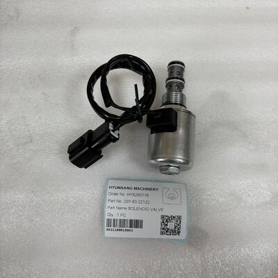 Excavator Parts Solenoid Valve 20Y-60-22122 For PC240 PC240-6