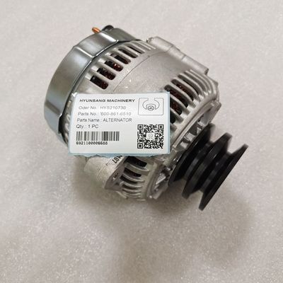 Alternator 600-861-6510 102211-4080 4945839 Excavator Parts For 