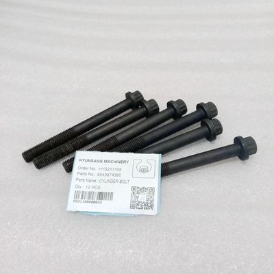 8943674380 Cylinder Bolt 6732-21-5160 For ZX160 Excavator Engine Parts