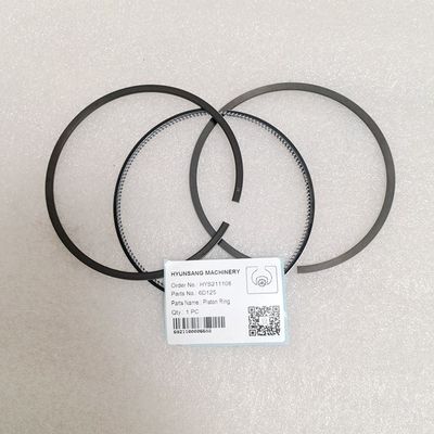 6D125 Piston Ring For Excavator Engine Parts 5I8629 5I8630 5I8417