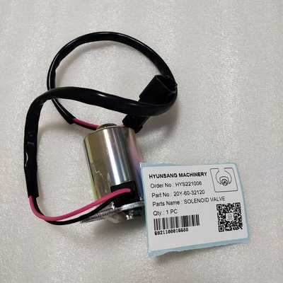 Solenoid Valve 20Y-60-32120 20Y6032120 20Y-60-32121 20Y6032121 209-60-77250 2096077250 For PC200 PC300