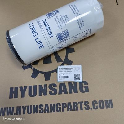 Hyunsang Engine Parts Oil Filter VOE 23658092 VOE23658092 For Construction Machinery