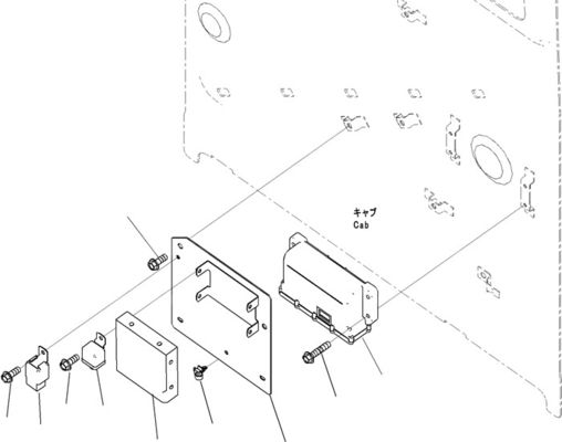 Panel 20Y-810-1231 20Y8101231 17A-979-3180 17A9793180 For PC190 PC200 PC210