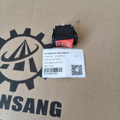 Hyunsang Excavator Parts SWITCH 6676536 For Bobcat 751 753 763 773