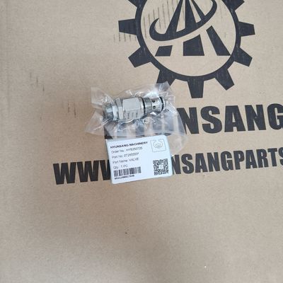 Hyunsang Excavator Parts Valve 07260353 for Doosan Excavator DX62R-3 DX80R DX85R-3 E62 E63 E80