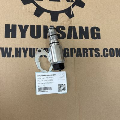 Hyunsang Excavator Parts SOLENOID ZGAQ-03273 For H940C H930C HB100 HB90 Backhoe Loader
