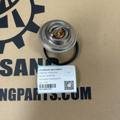 Hyunsang Excavator Parts Thermostat VOE20450736 For  EC135B EC140B EC140C EC160B EC160C EC170D EC180B