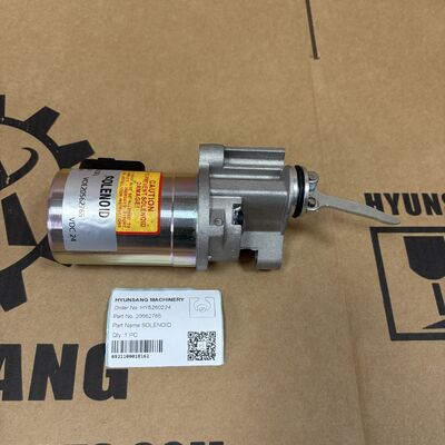 Excavator Electrical Parts Solenoid Stop 20562765 For BL60 BL61 BL61PLUS BL70 1013 Engine