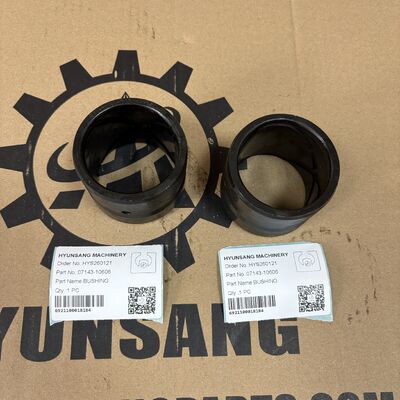Hyunsang Excavator Spare Parts Bushing 07143-10606