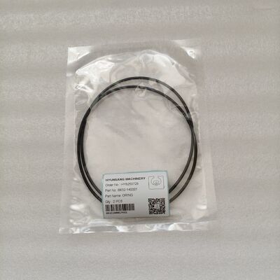 Hydraulic Excavator Parts O-Ring S632-140001 S632-165001 S621-025001 S611-037001 for R290 R300