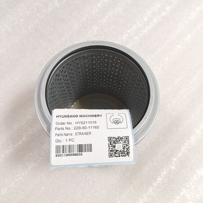 Komatsu Strainer 22B-60-11160 Excavator Spare Parts For D155AX